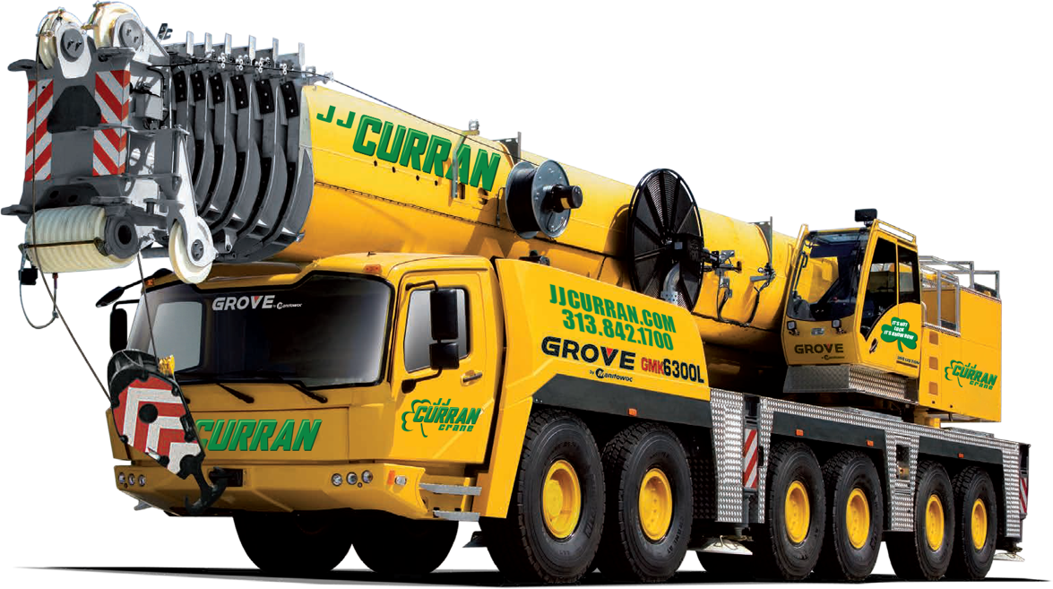 Crane Rental Detroit Crane Rental Michigan Jj Curran Crane Company