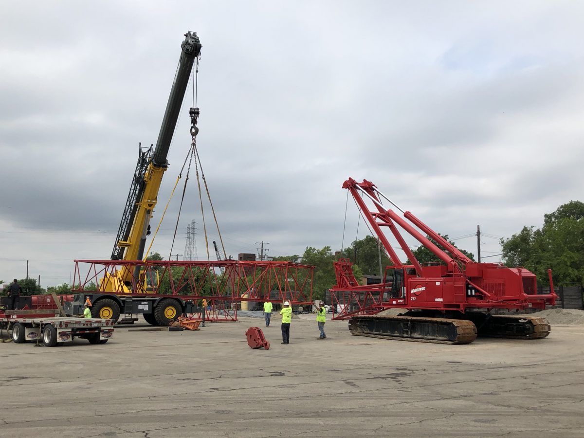 Crane Rental Crawler Crane Assembly Crane Project JJ Curran Crane