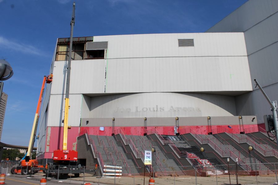 Final phase of demolition on Joe Louis Arena